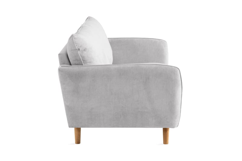 Trend Lyx 3-personers Stofsofa - Lysegrå - Møbler - Sofaer - 3 personers sofa