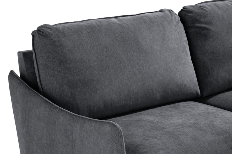 Trend Lyx 3-Pers. Sofa - Mørkegrå - 3 personers sofa