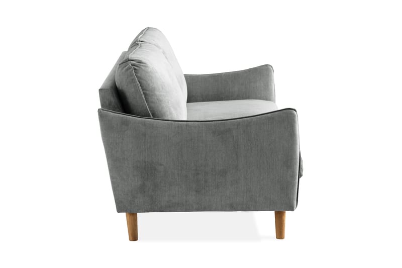 Trend Lyx 3-personers Stofsofa - Grå - Møbler - Sofaer - 3 personers sofa