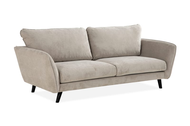 Trend Lyx 3-personers Stofsofa - Beige - Møbler - Sofaer - 3 personers sofa