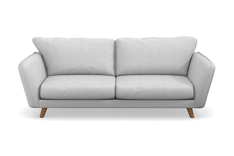 Trend Lyx 3-Pers. Sofa - Lysegrå - 3 personers sofa