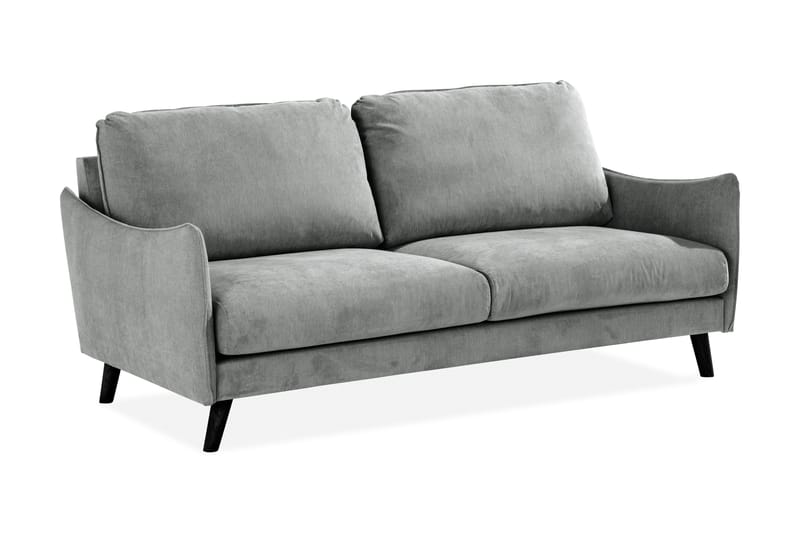 Trend Lyx 3-personers Stofsofa - Grå - Møbler - Sofaer - 3 personers sofa