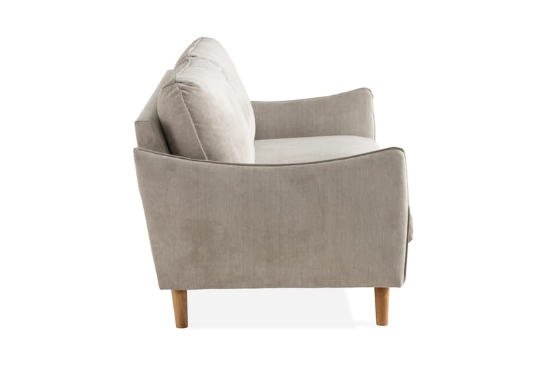 Trend Lyx 3-personers Stofsofa - Beige - Møbler - Sofaer - 3 personers sofa