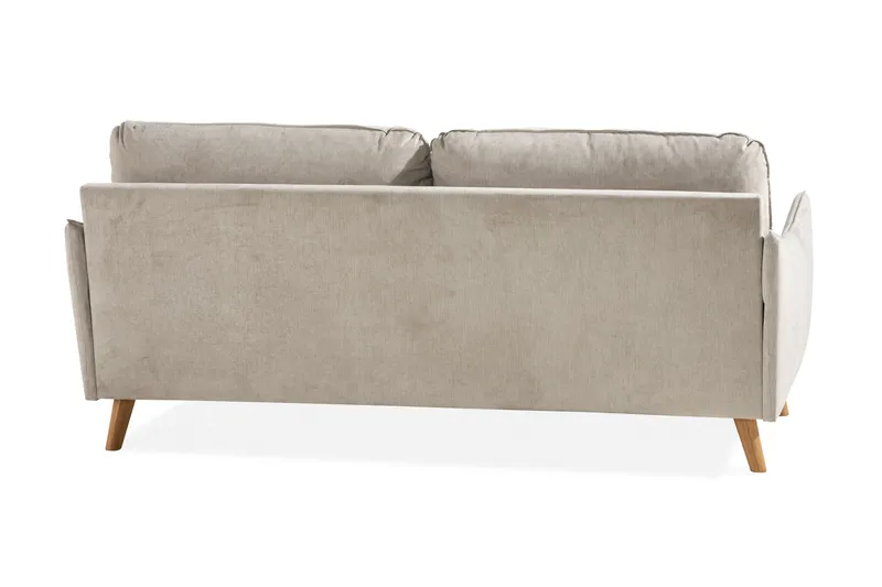 Trend Lyx 3-personers Stofsofa - Beige - Møbler - Sofaer - 3 personers sofa
