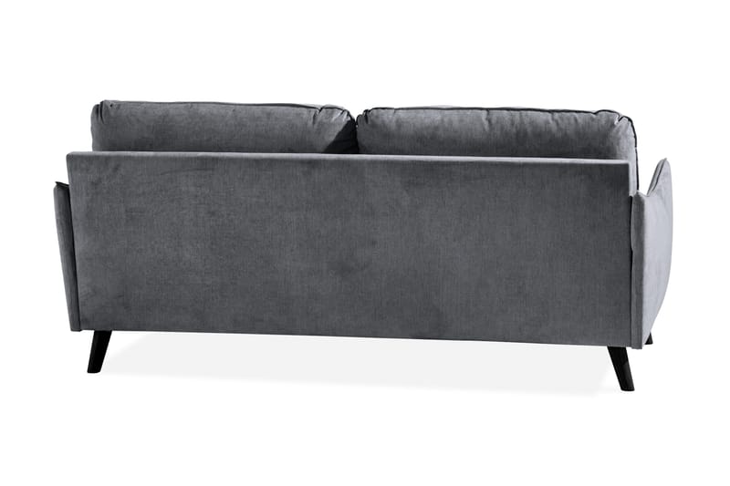 Trend Lyx 3-Pers. Sofa - Mørkegrå - Møbler - Sofaer - 3 personers sofa