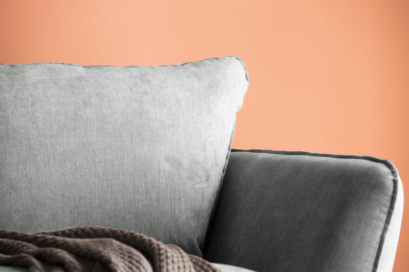 Trend Lyx 3-personers Stofsofa - Grå - Møbler - Sofaer - 3 personers sofa