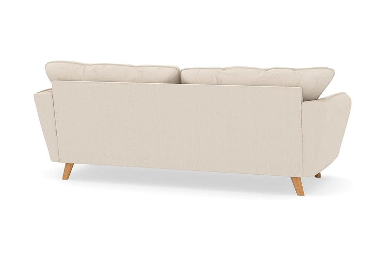 Trend Lyx 3-personers Manchestersofa - Beige - Møbler - Sofaer - 3 personers sofa