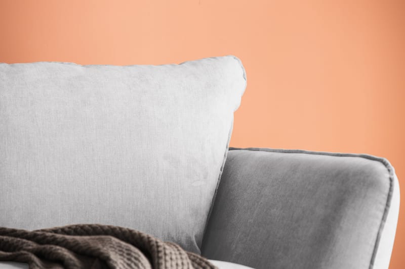 Trend Lyx 3-personers Stofsofa - Lysegrå - Møbler - Sofaer - 3 personers sofa