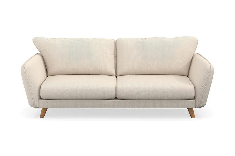 Trend Lyx 3-personers Manchestersofa - Beige - Møbler - Sofaer - 3 personers sofa