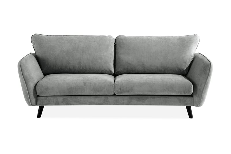 Trend Lyx 3-personers Stofsofa - Grå - Møbler - Sofaer - 3 personers sofa