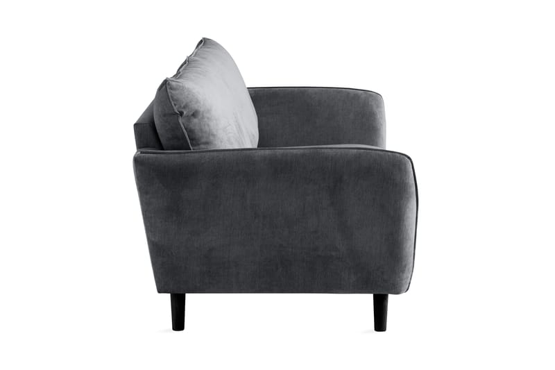 Trend Lyx 3-personers Stofsofa - Mørkegrå - Møbler - Sofaer - 3 personers sofa