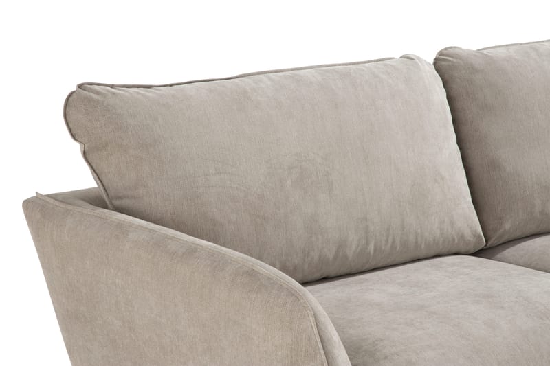 Trend Lyx 3-personers Stofsofa - Beige - Møbler - Sofaer - 3 personers sofa
