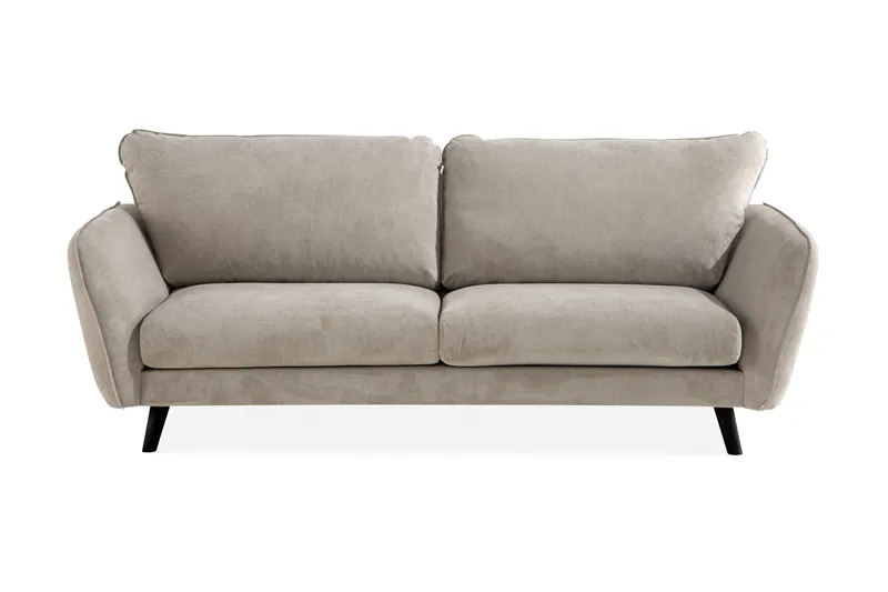 Trend Lyx 3-personers Stofsofa - Beige - Møbler - Sofaer - 3 personers sofa