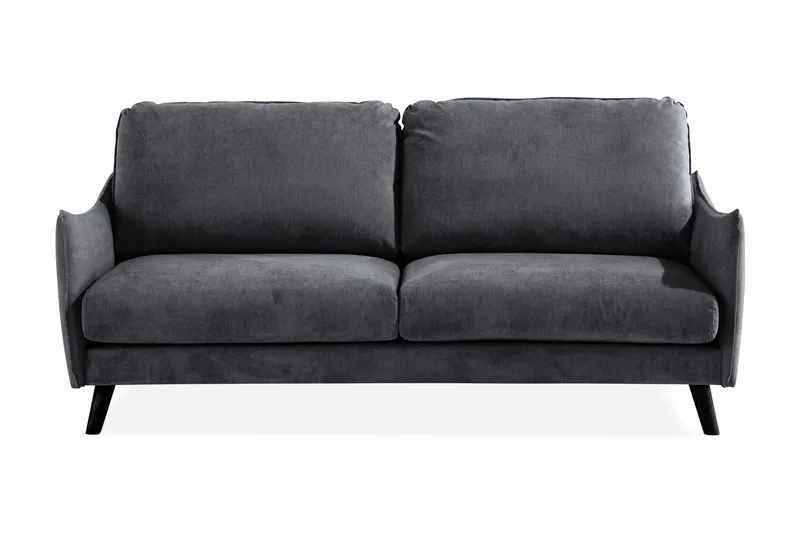 Trend Lyx 3-Pers. Sofa, Mørkegrå