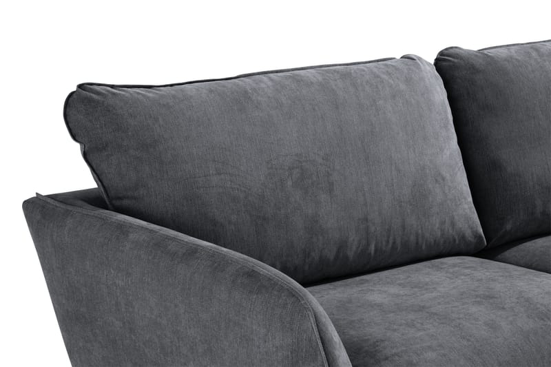 Trend Lyx 3-personers Stofsofa - Mørkegrå - Møbler - Sofaer - 3 personers sofa