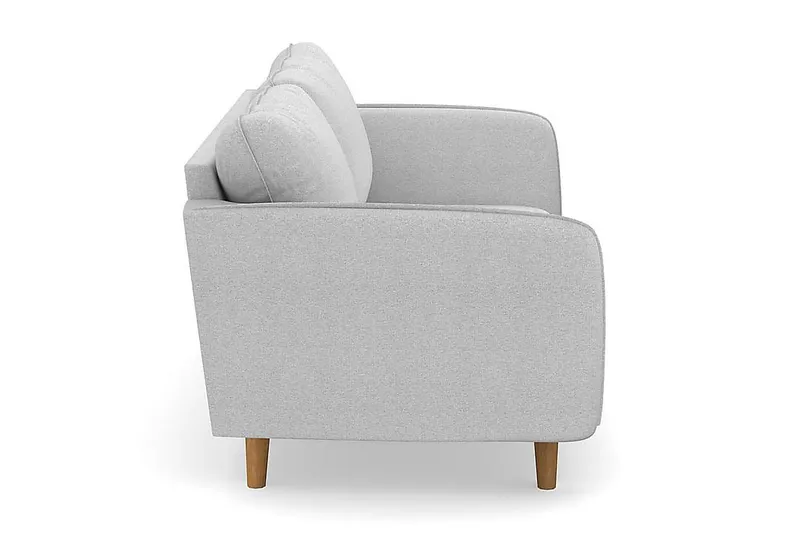 Trend Lyx 3-personers Stofsofa - Lysegrå - Møbler - Sofaer - 3 personers sofa