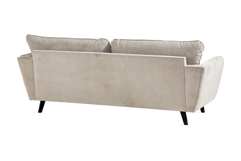 Trend Lyx 3-personers Stofsofa - Beige - Møbler - Sofaer - 3 personers sofa