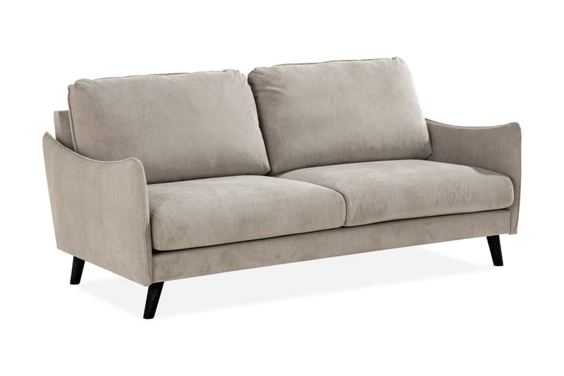 Trend Lyx 3-personers Stofsofa - Beige - Møbler - Sofaer - 3 personers sofa