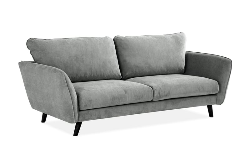 Trend Lyx 3-personers Stofsofa - Grå - Møbler - Sofaer - 3 personers sofa