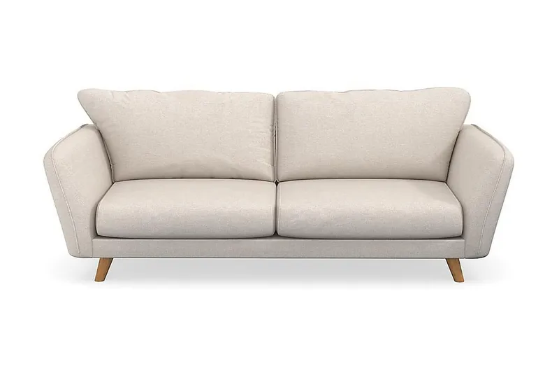 Trend Lyx 3-personers Stofsofa - Beige - Møbler - Sofaer - 3 personers sofa