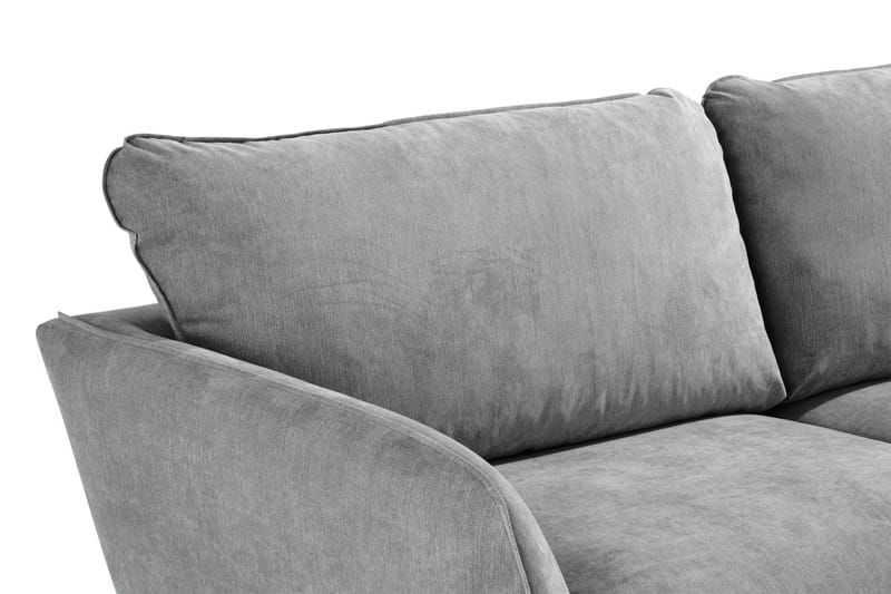 Trend Lyx 3-personers Stofsofa - Grå - Møbler - Sofaer - 3 personers sofa