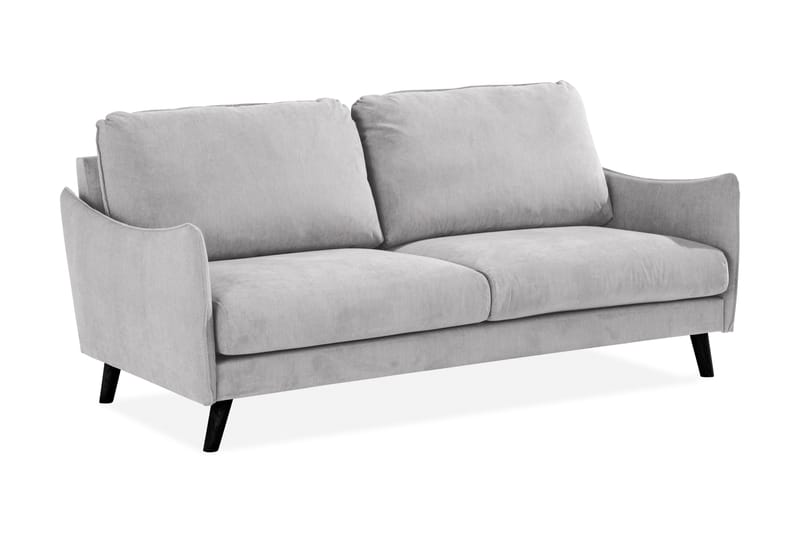 Trend Lyx 3-personers Stofsofa - Lysegrå - Møbler - Sofaer - 3 personers sofa