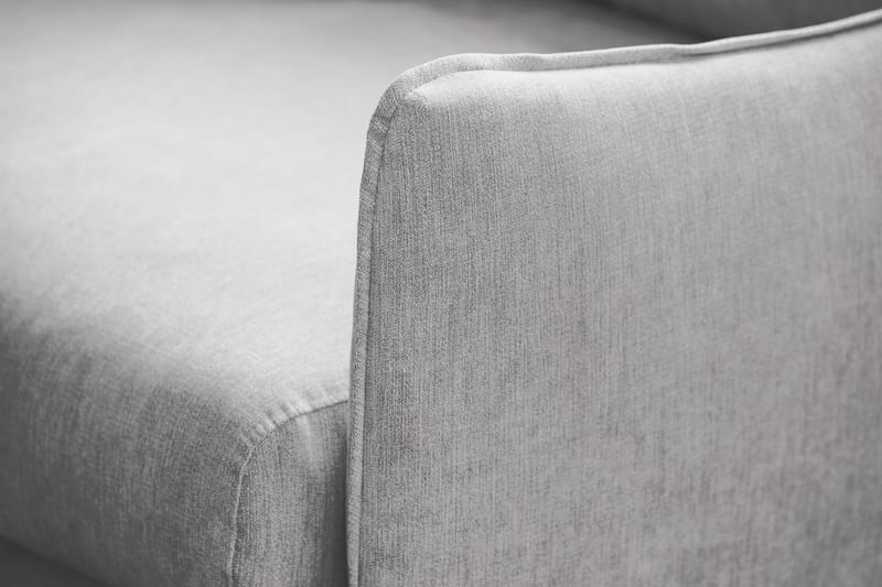 Trend Lyx 3-personers Stofsofa - Lysegrå - Møbler - Sofaer - 3 personers sofa