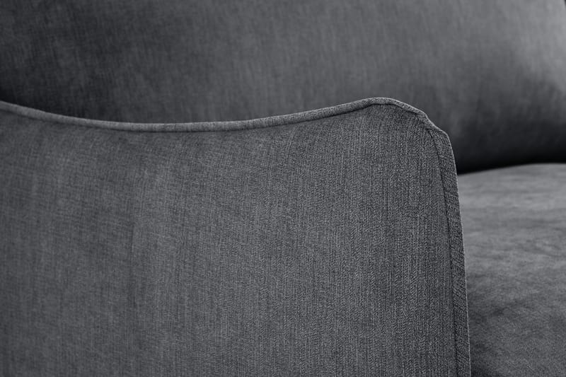 Trend Lyx 3-personers Stofsofa - Mørkegrå - Møbler - Sofaer - 3 personers sofa