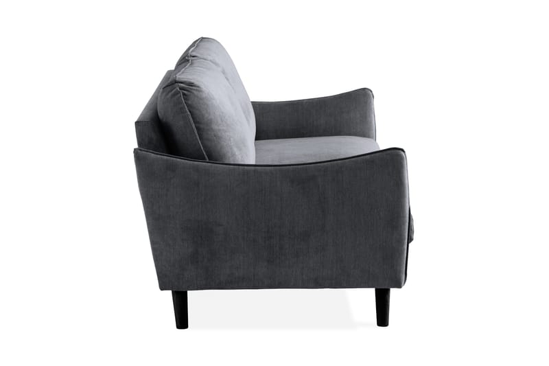Trend Lyx 3-Pers. Sofa - Mørkegrå - Møbler - Sofaer - 3 personers sofa
