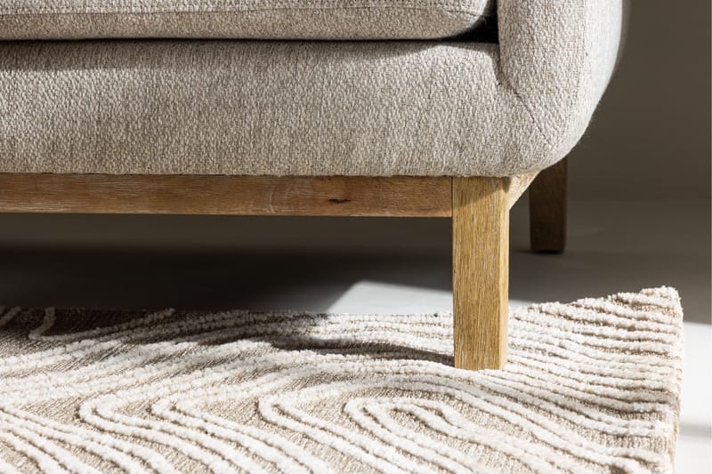 Vanlig Soffa utan divan & schäslong Venture Home Beige - Møbler - Sofaer - 3 personers sofa