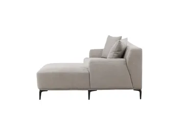 Viskan Sofa 3-personers - Lysegrå - Møbler - Sofaer - Sofa med chaiselong - 3 personers sofa med chaiselong