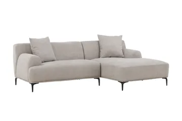 Viskan Sofa 3-personers - Lysegrå - Møbler - Sofaer - Sofa med chaiselong - 3 personers sofa med chaiselong