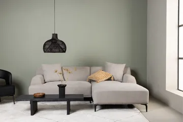 Viskan Sofa 3-personers - Lysegrå - Møbler - Sofaer - Sofa med chaiselong - 3 personers sofa med chaiselong