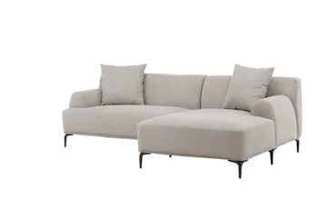 Viskan Sofa 3-personers - Lysegrå - Møbler - Sofaer - Sofa med chaiselong - 3 personers sofa med chaiselong