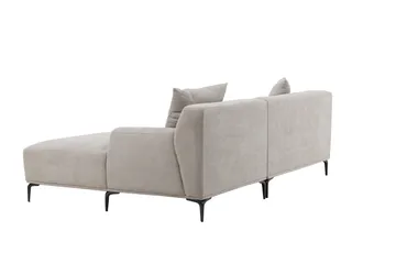 Viskan Sofa 3-personers - Lysegrå - Møbler - Sofaer - Sofa med chaiselong - 3 personers sofa med chaiselong