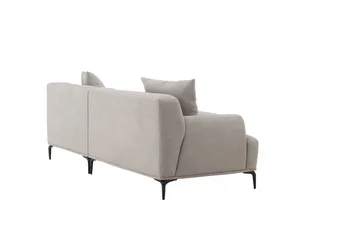 Viskan Sofa 3-personers - Lysegrå - Møbler - Sofaer - Sofa med chaiselong - 3 personers sofa med chaiselong
