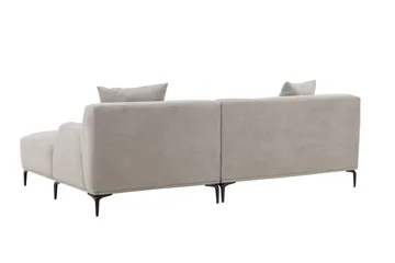 Viskan Sofa 3-personers - Lysegrå - Møbler - Sofaer - Sofa med chaiselong - 3 personers sofa med chaiselong