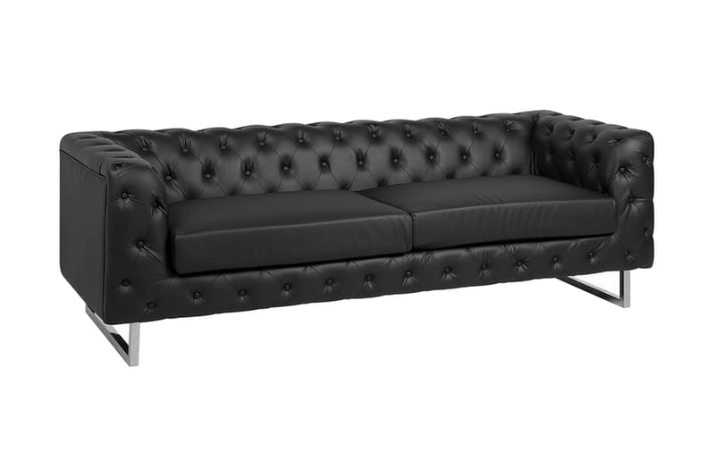 Vissland sofa 3 sæder - Sølv - 3 personers sofa