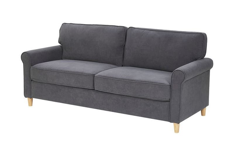 Warmoth 3-pers Sofa - Grå - 3 personers sofa