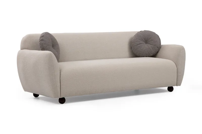 Whitecliffs Sofa 3-Pers., Cream