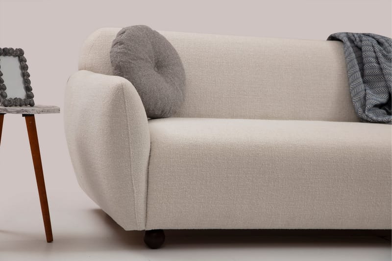 Whitecliffs Sofa 3-Pers. - Cream - Møbler - Sofaer - 3 personers sofa
