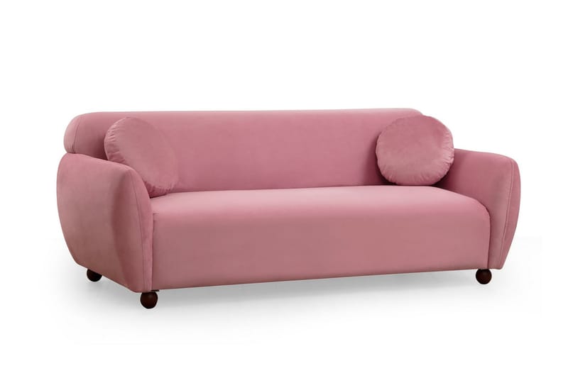 Whitecliffs Sofa 3-personers - Rosa - Møbler - Sofaer - 3 personers sofa