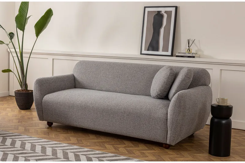 Whitecliffs Sofa 3-personers, Grå