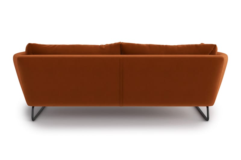 Ynnabo 3-Pers. Sofa - Rød - 3 personers sofa