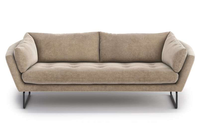 Ynnabo 3-Pers. Sofa - Beige - Møbler - Sofaer - 3 personers sofa