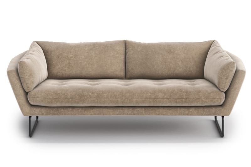 Ynnabo 3-Pers. Sofa - Beige - 3 personers sofa