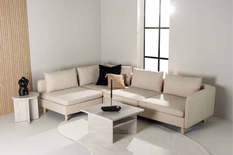 Zero Sofa 3-personers Beige - Venture Home - 3 personers sofa