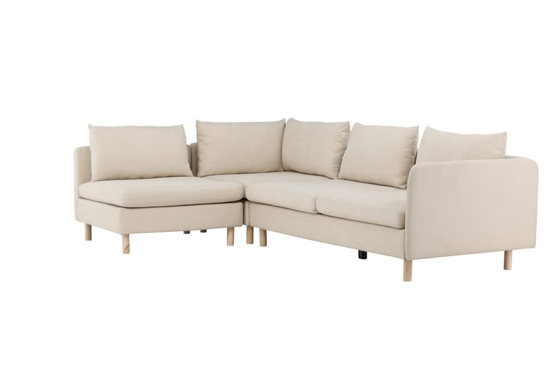 Zero Sofa 3-personers Beige - Venture Home - 3 personers sofa