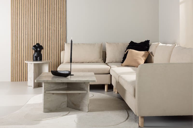 Zero Sofa 3-personers - Beige - Møbler - Sofaer - Hjørnesofa