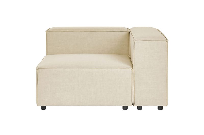 3-sits Hörnsoffa Beliani Aprica Högervänd Left-faced - Møbler - Sofaer - Sofa med chaiselong